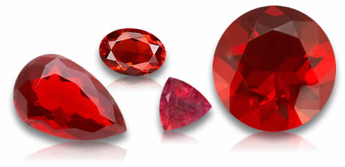 Comprar Opala de Fogo Vermelho Pedras Preciosas
