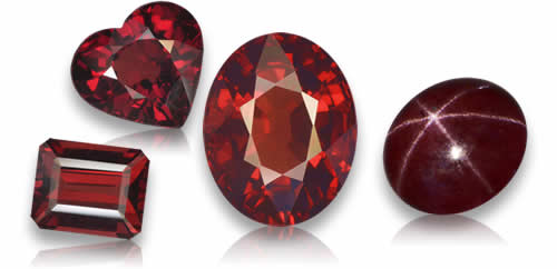 Comprar Granada Vermelha Pedras Preciosas